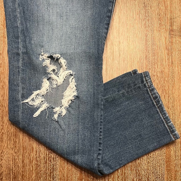 STS Blue Taylor Tomboy Distressed Boyfriend Jean Size 31 - Picture 11 of 14